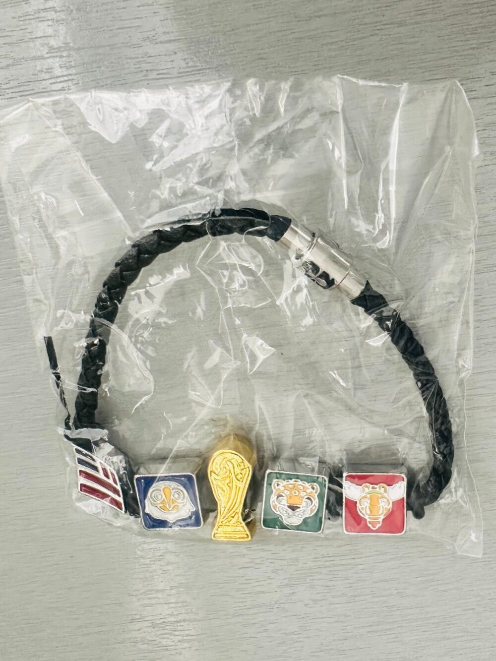 FIFA World Cup ⚽️ Themed Bank of America Charm Brscelet⚽️ New With Tags